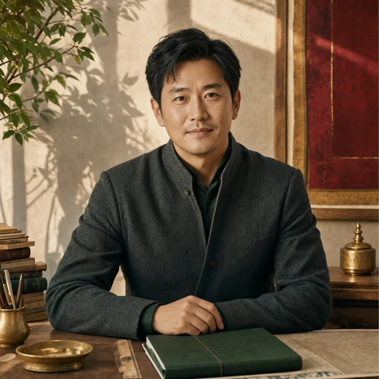 Illustration of ZenJyoti, an AI guide
